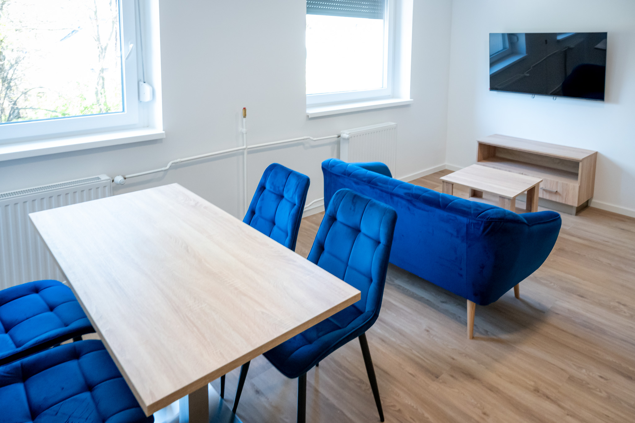 Among the modernly designed apartments, studiotype, onebedroom and twobedroom flats can all be found (Photos: András Adorján)